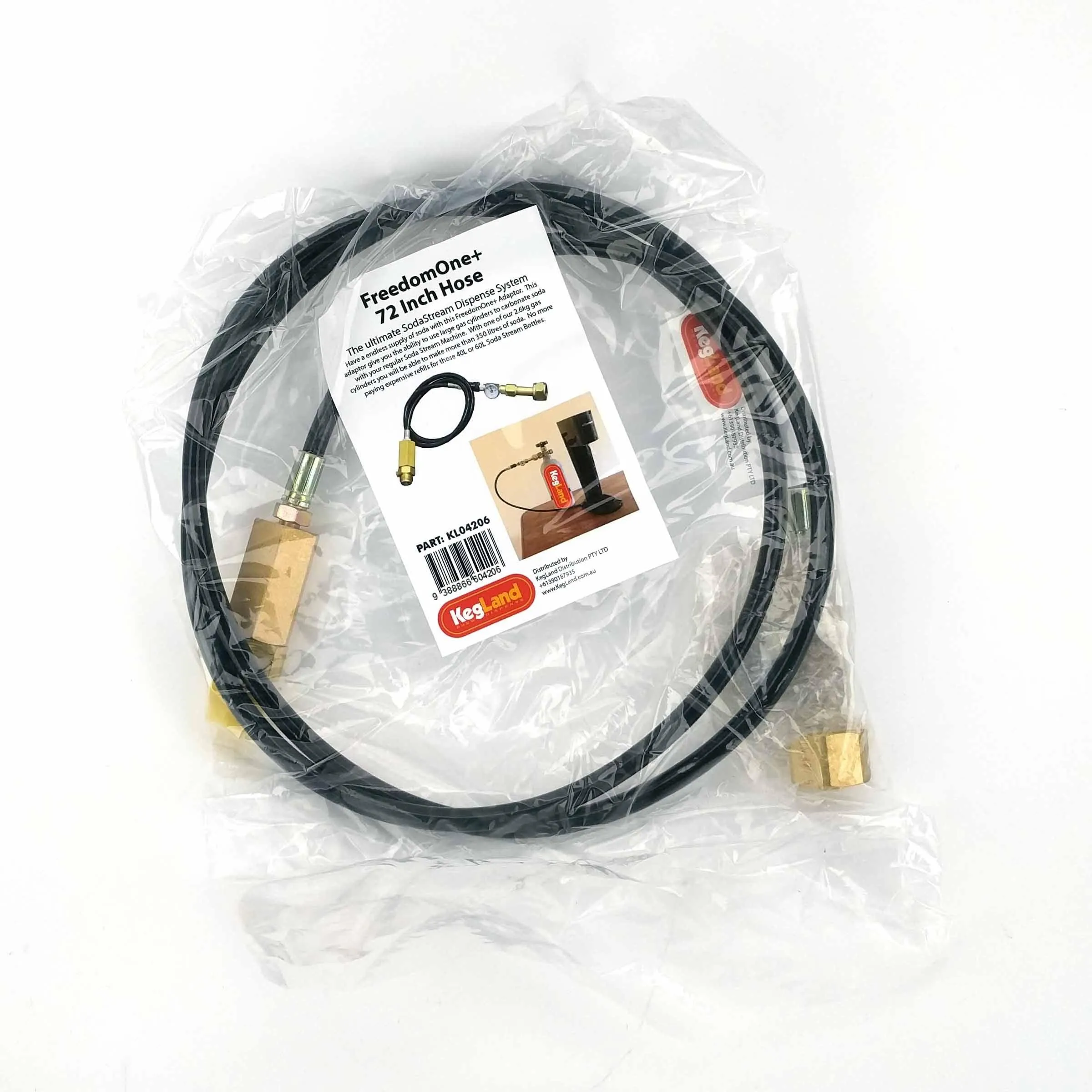 72 inch FreedomOne Sodastream Adapter Hose - (1.8m)