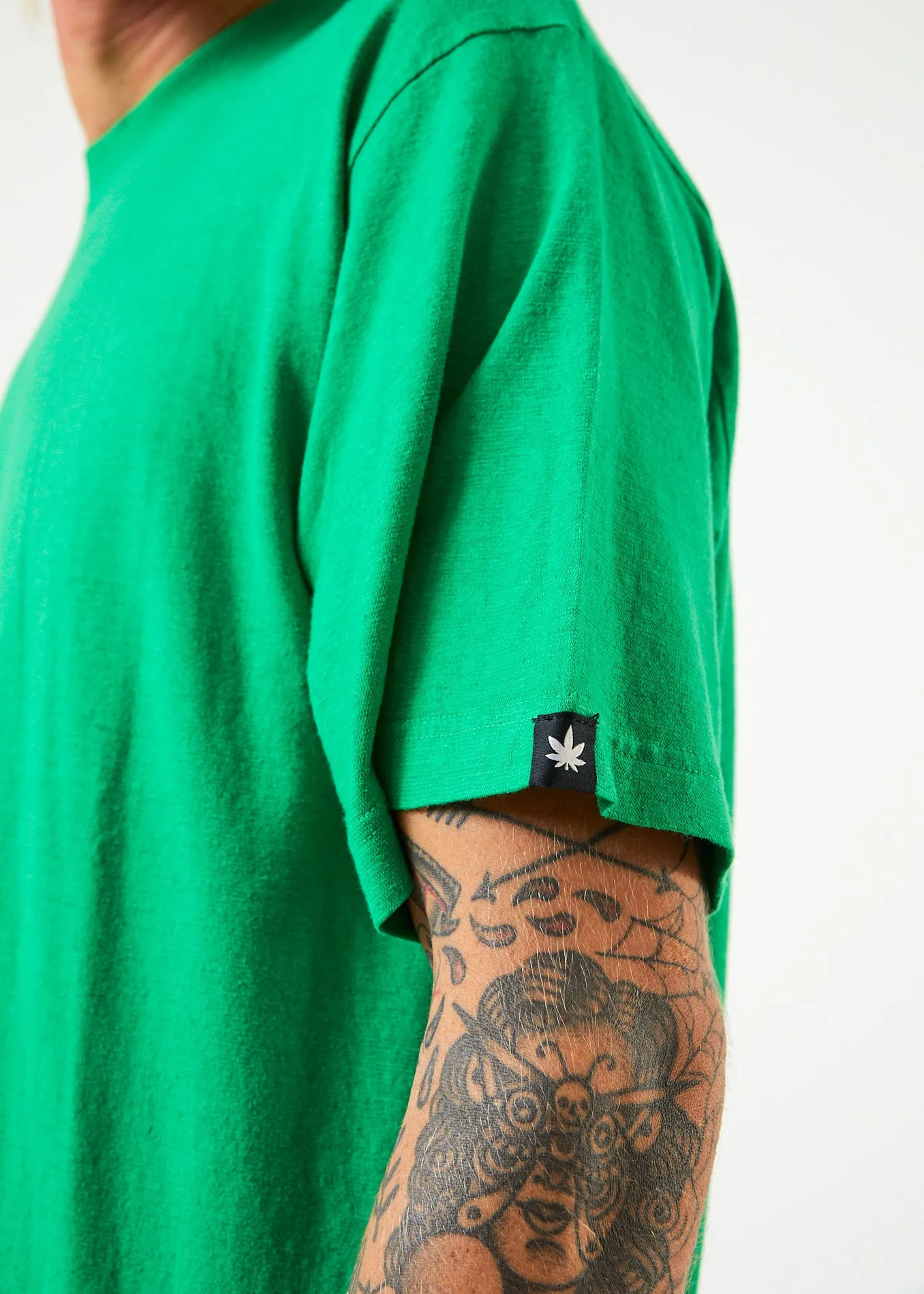 AFENDS Mens Classic - Retro Tee - Forest