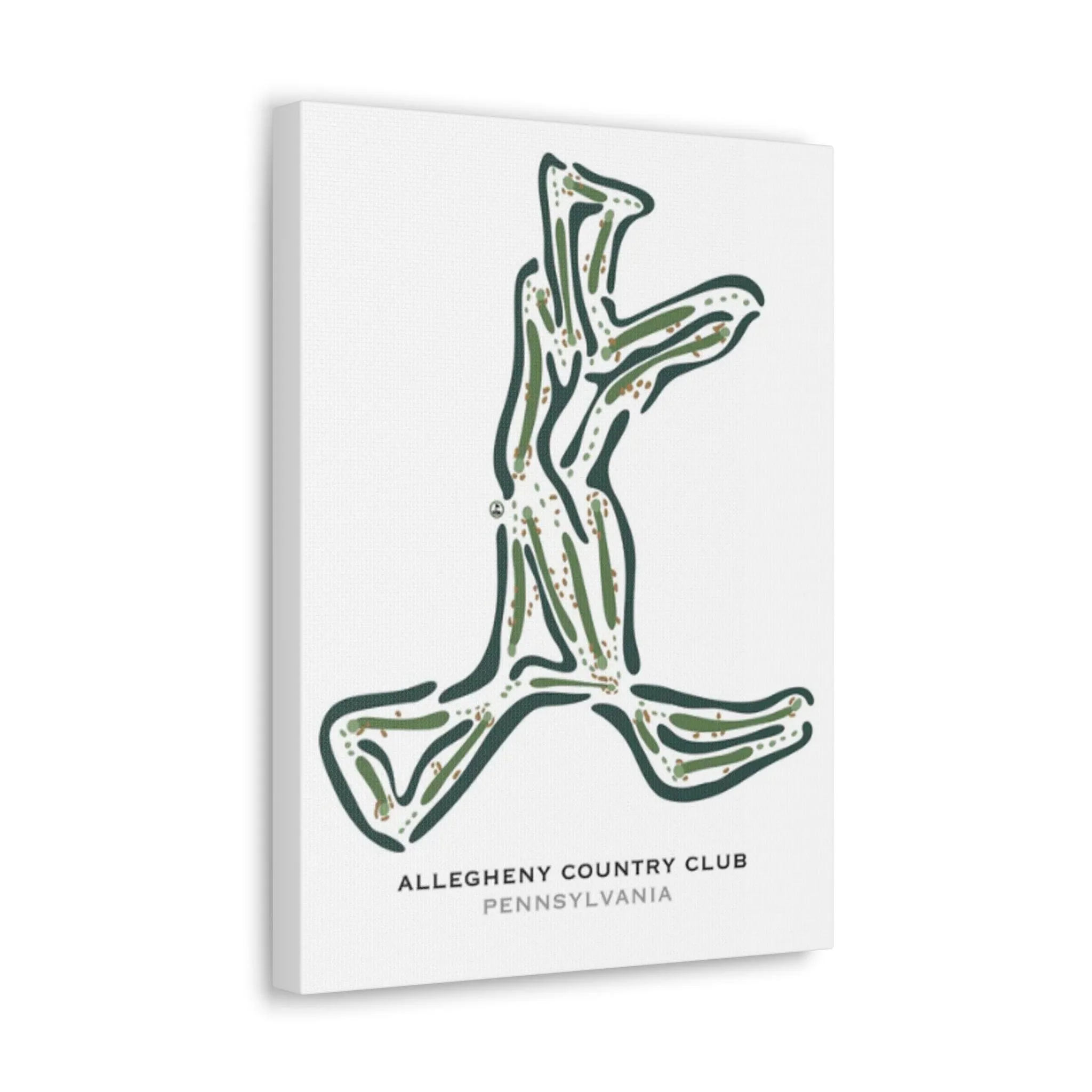 Allegheny Country Club, Pennsylvania - Printed Golf Courses