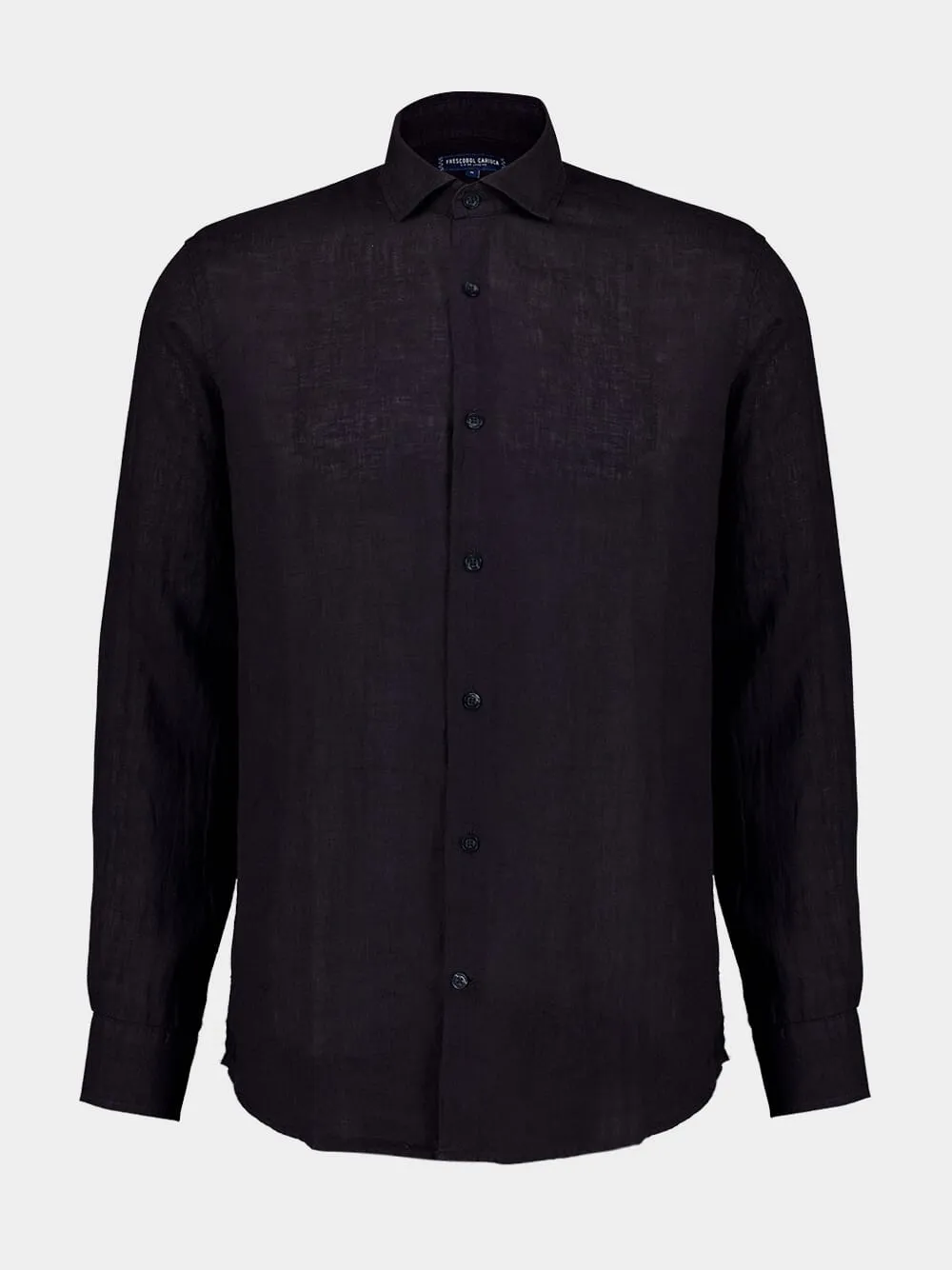 Antonio Black Linen Shirt