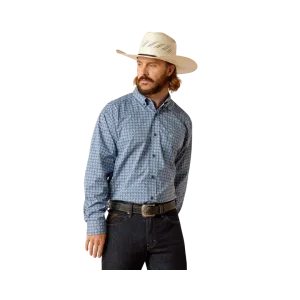 Ariat Men's 360 AirFlow Classic Fit Blue Big Shirt