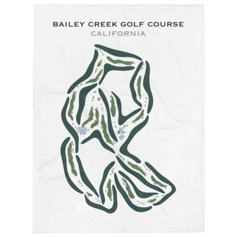 Bailey Creek Golf Course, California - Printed Golf Courses