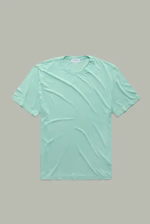 Bamboo Sorona Crew Neck Balsam Green