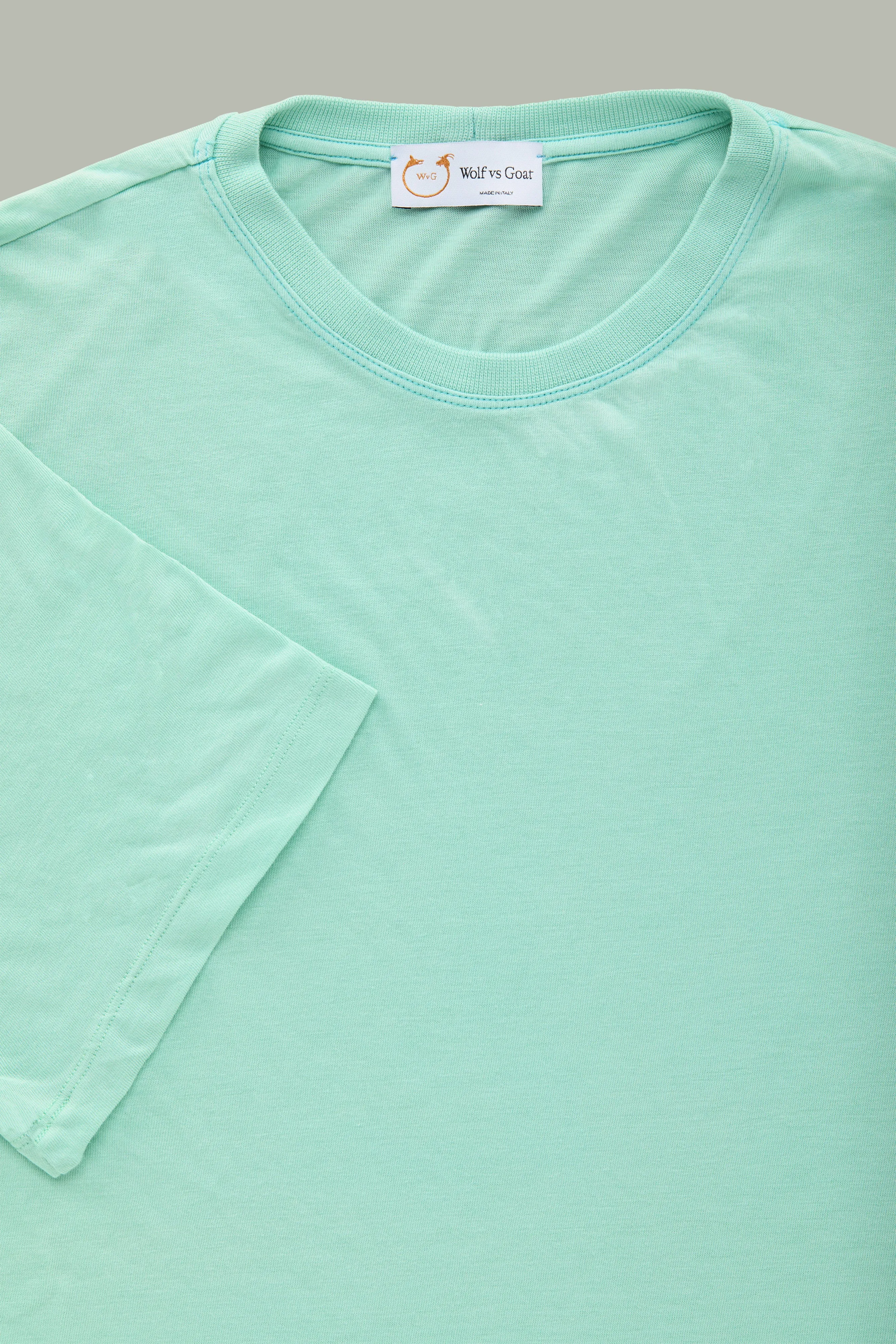 Bamboo Sorona Crew Neck Balsam Green