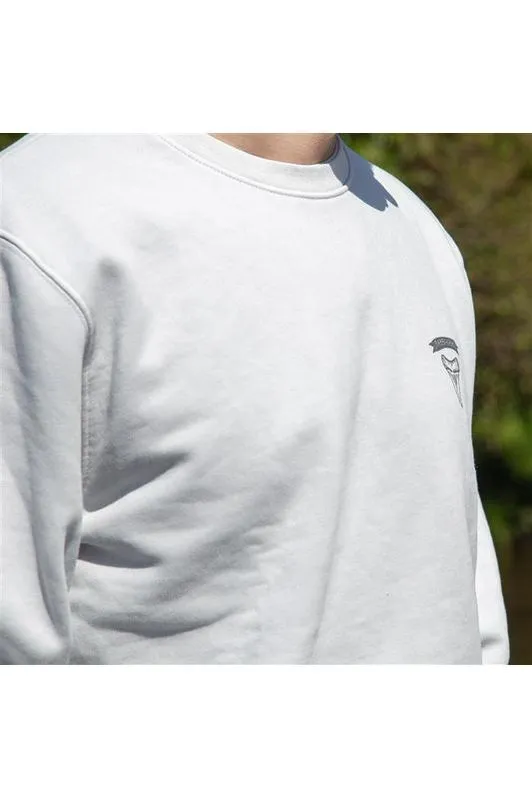 BamBooBay Seamus Fisherman Crewneck Grey Washed