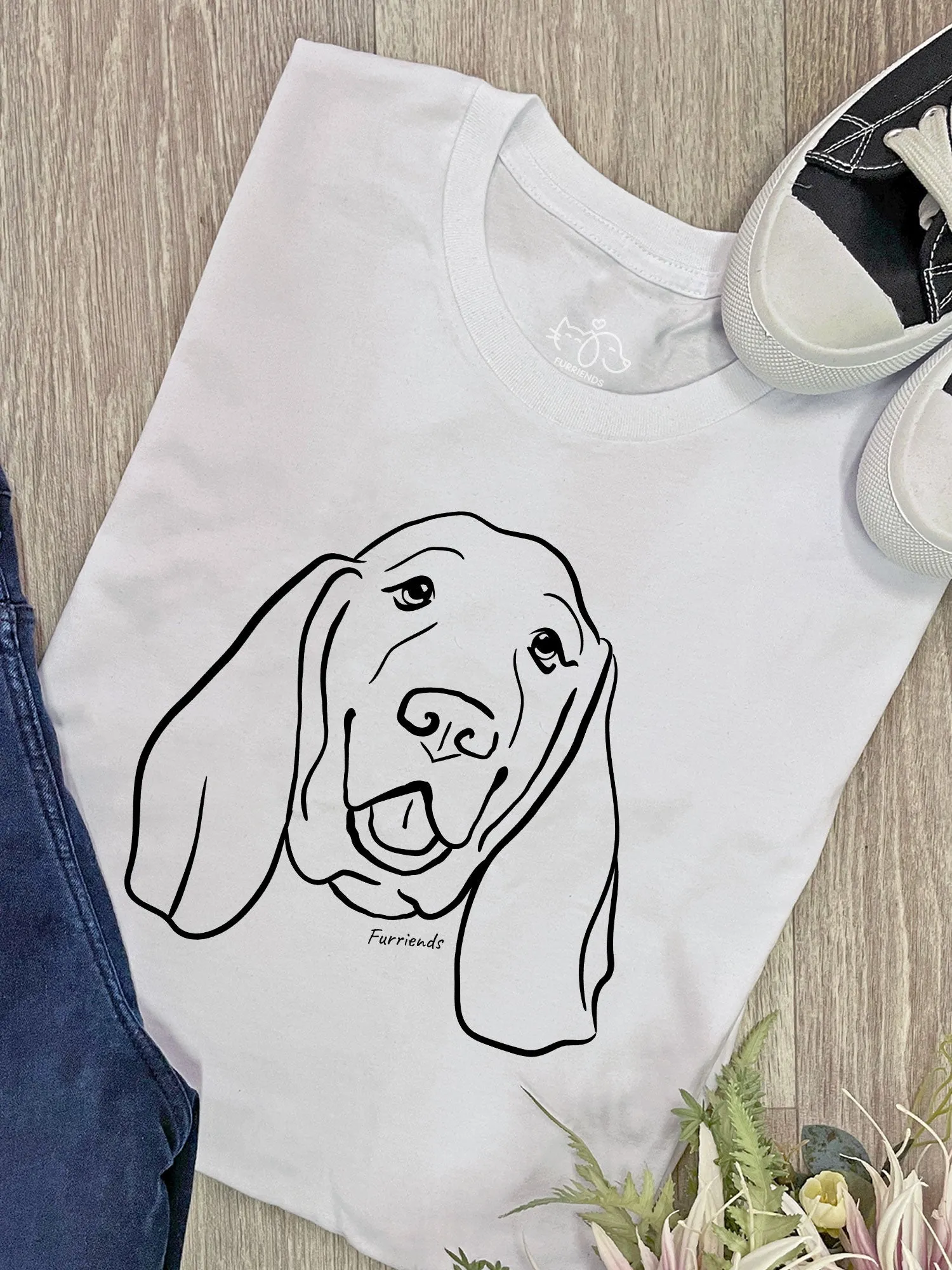 Basset Hound Ava Women's Regular Fit Tee