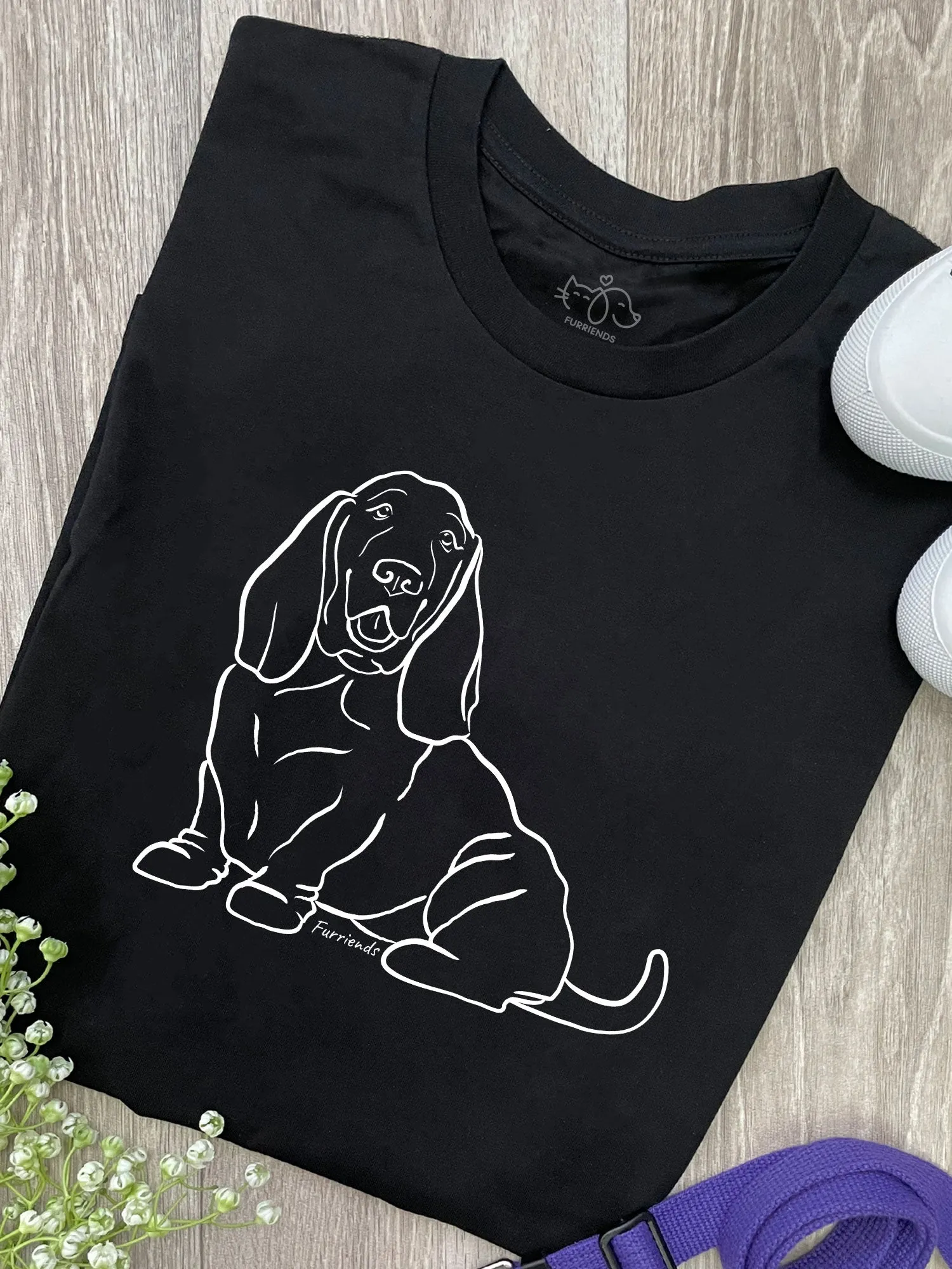 Basset Hound Ava Women's Regular Fit Tee