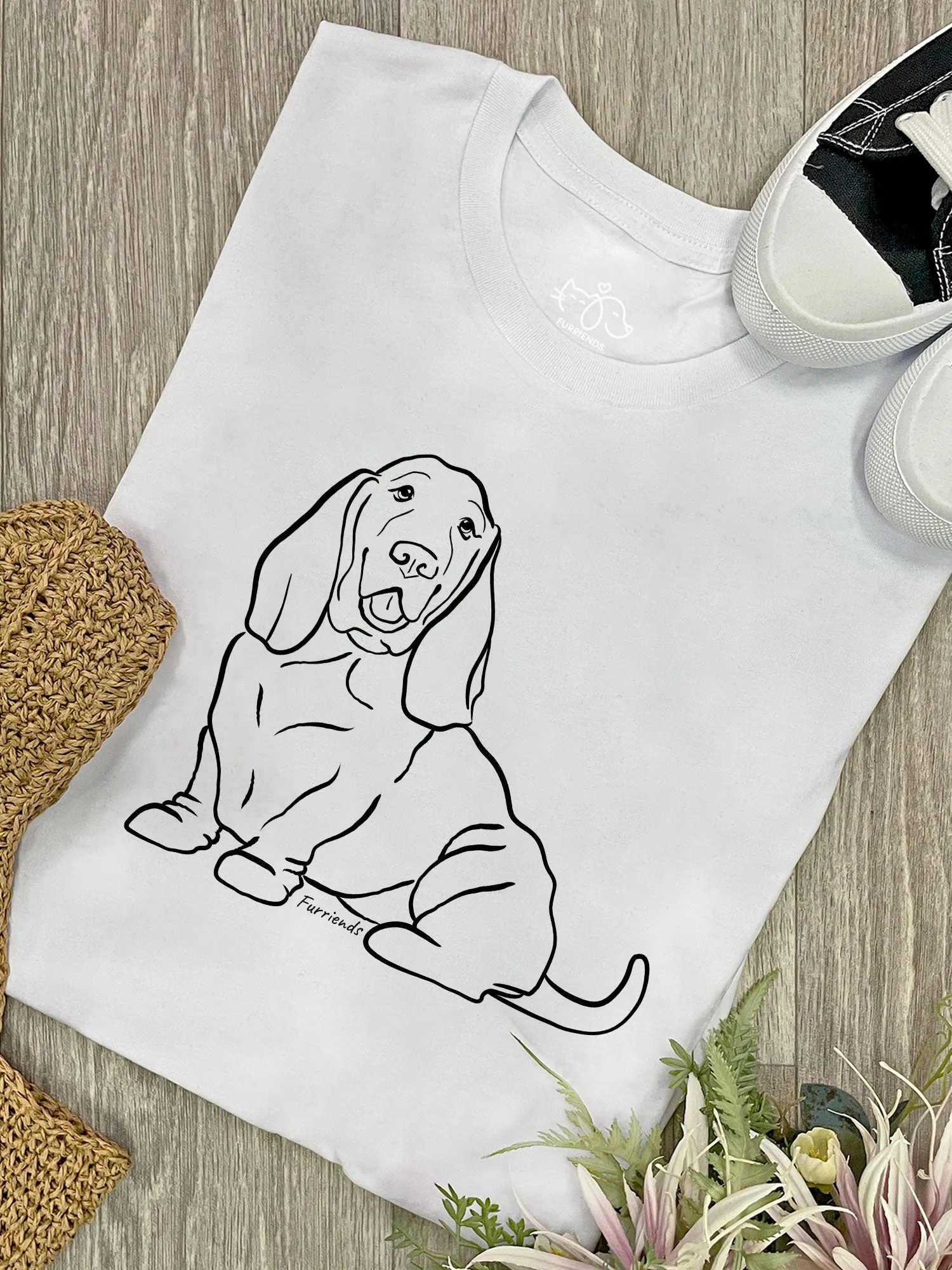 Basset Hound Ava Women's Regular Fit Tee