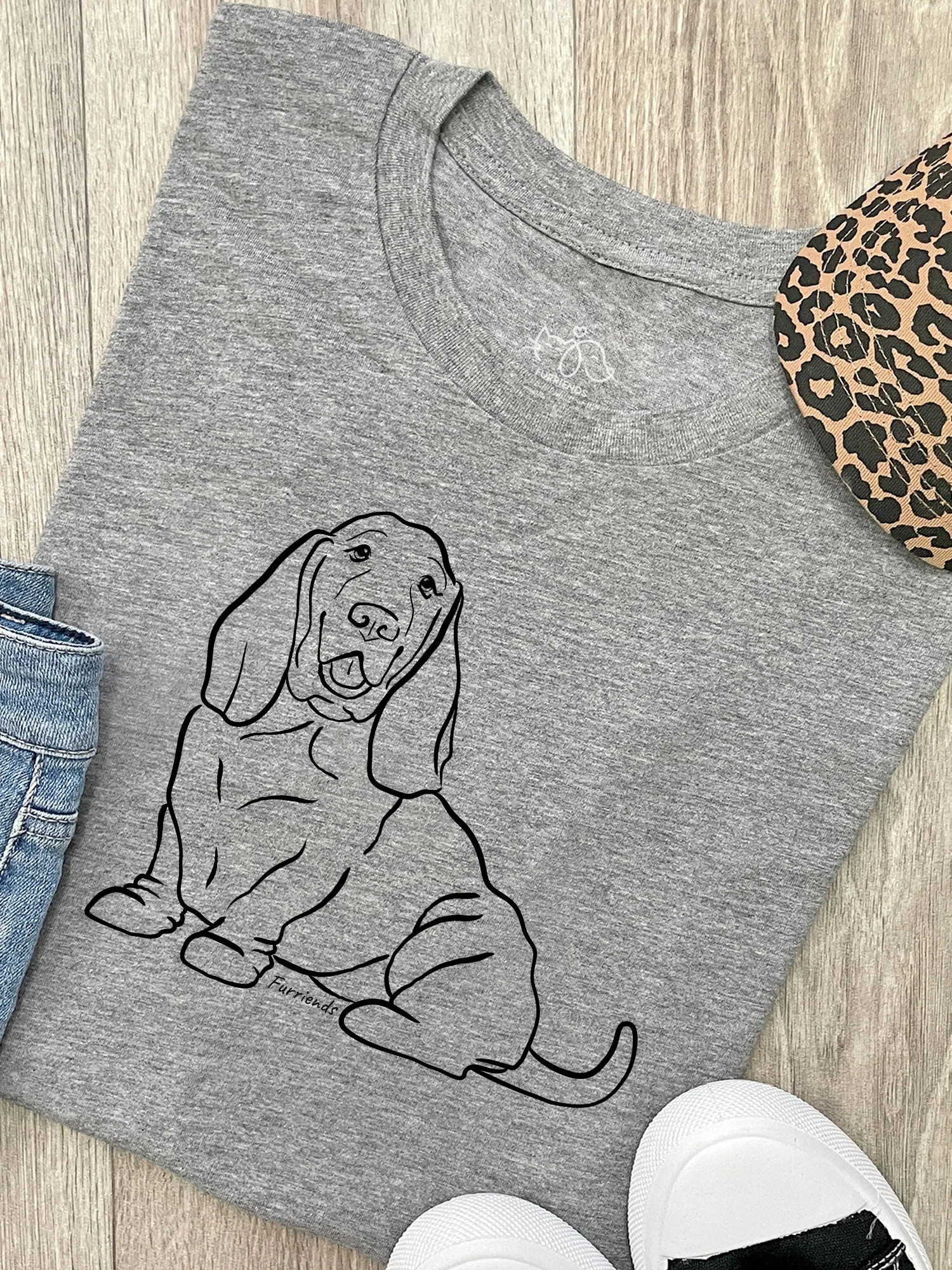 Basset Hound Ava Women's Regular Fit Tee