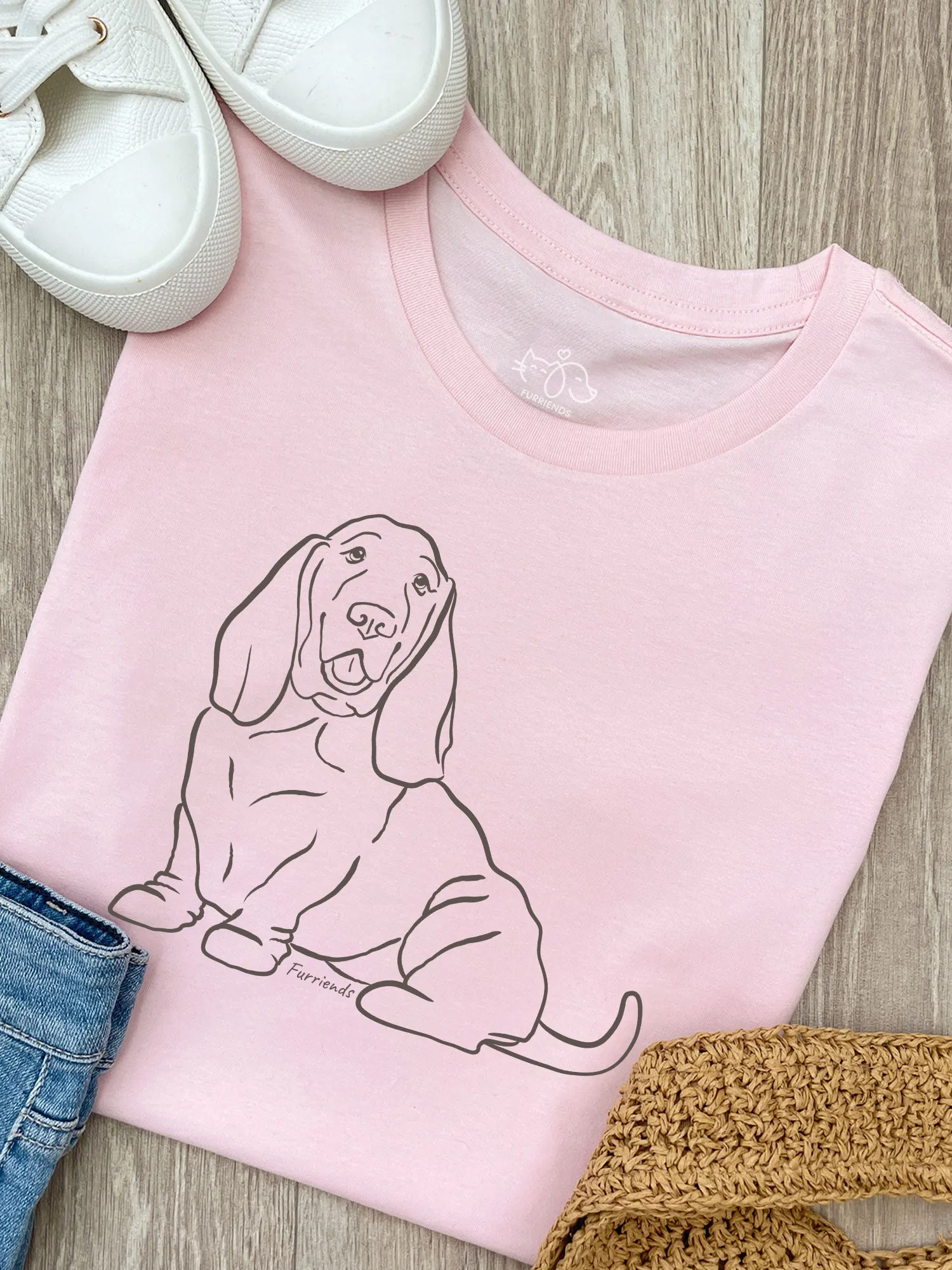 Basset Hound Ava Women's Regular Fit Tee