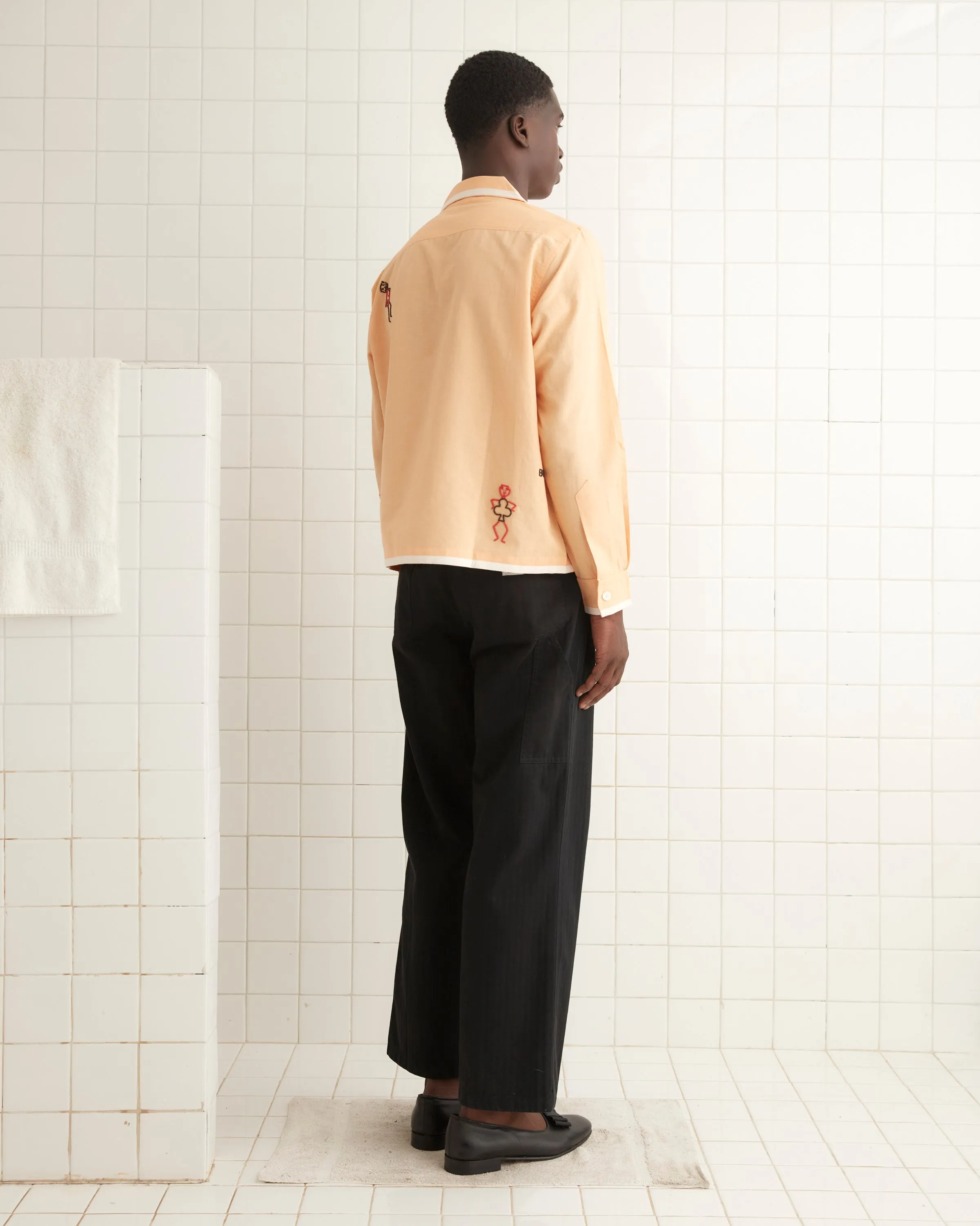 Beaded Blackjack Long Sleeve Shirt