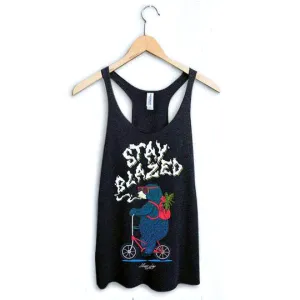 BEAR ON A BIKE RACERBACK