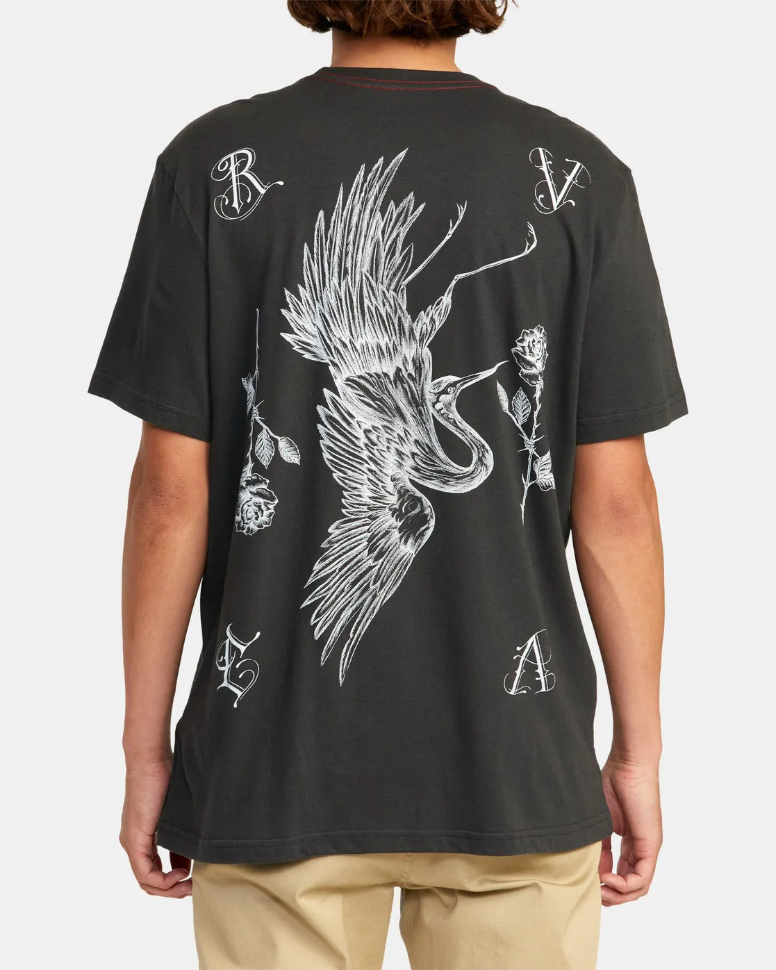 Benj Crane Tee - Pirate Black