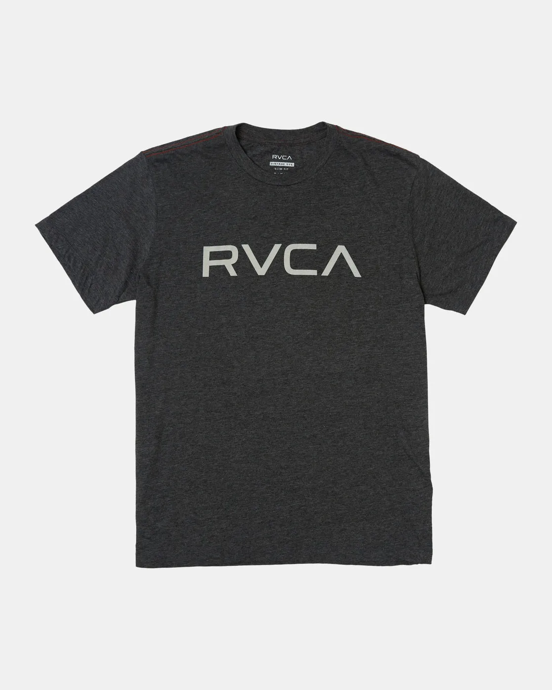 Big RVCA Short Sleeve T-Shirt - Black/Grey