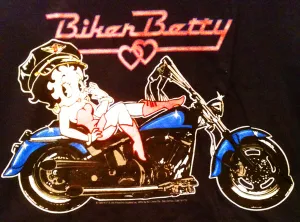 Biker Betty Boop T-Shirt