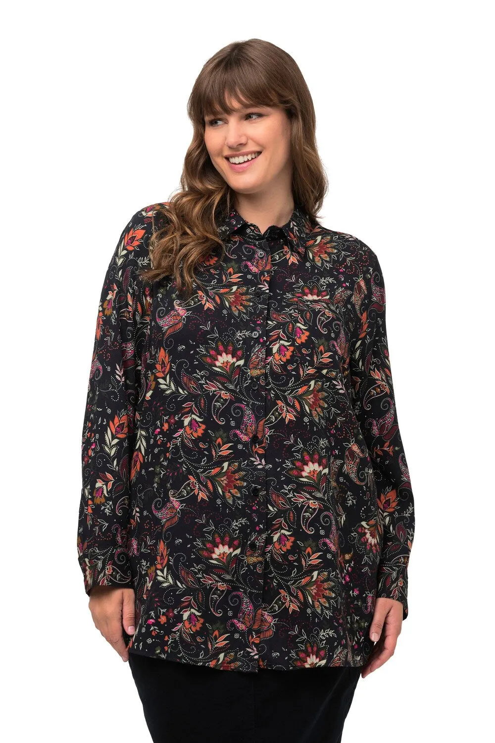 Blouse Ulla Popken, black