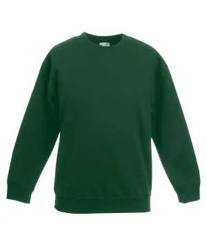 Bottle Green - Kids premium set-in sweatshirt