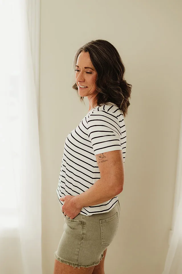 Butter Soft Stripe Top