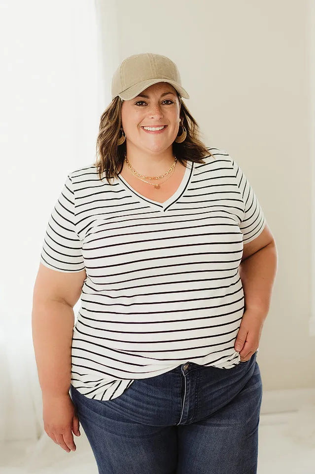 Butter Soft Stripe Top