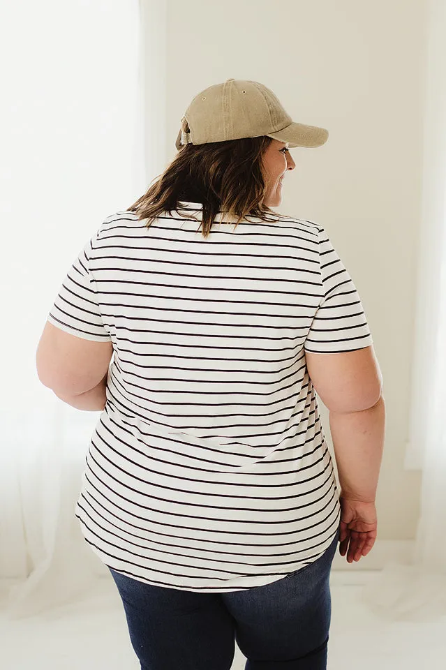 Butter Soft Stripe Top