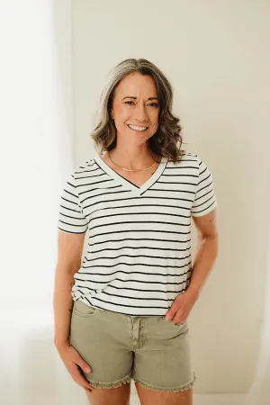 Butter Soft Stripe Top
