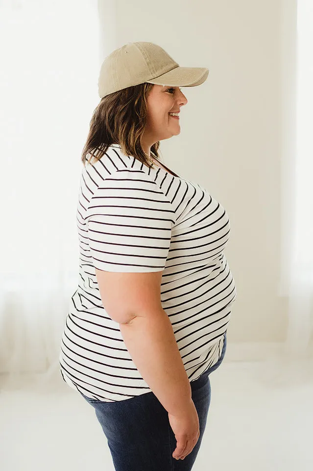 Butter Soft Stripe Top