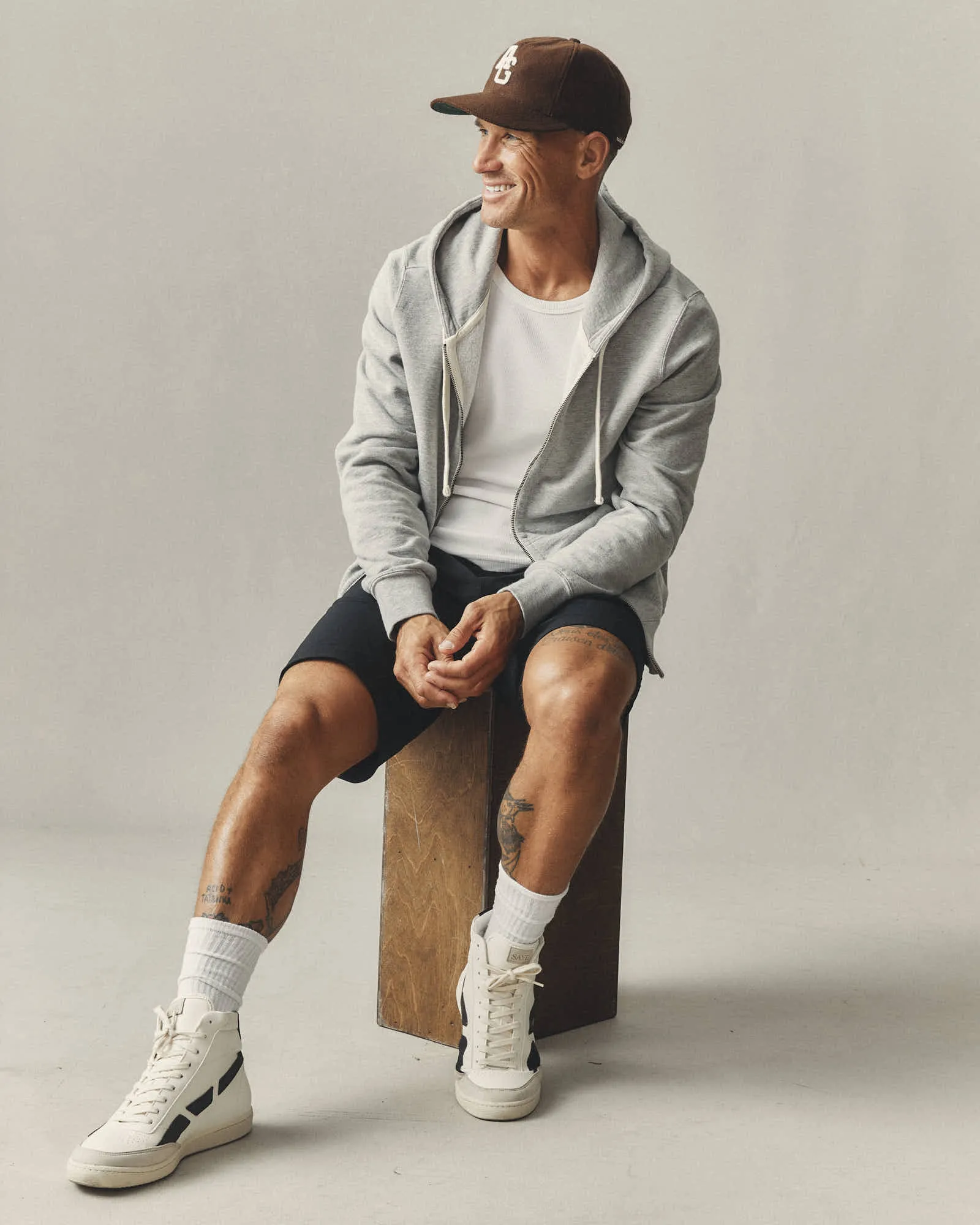 Carolina Full Zip - Athletic Heather