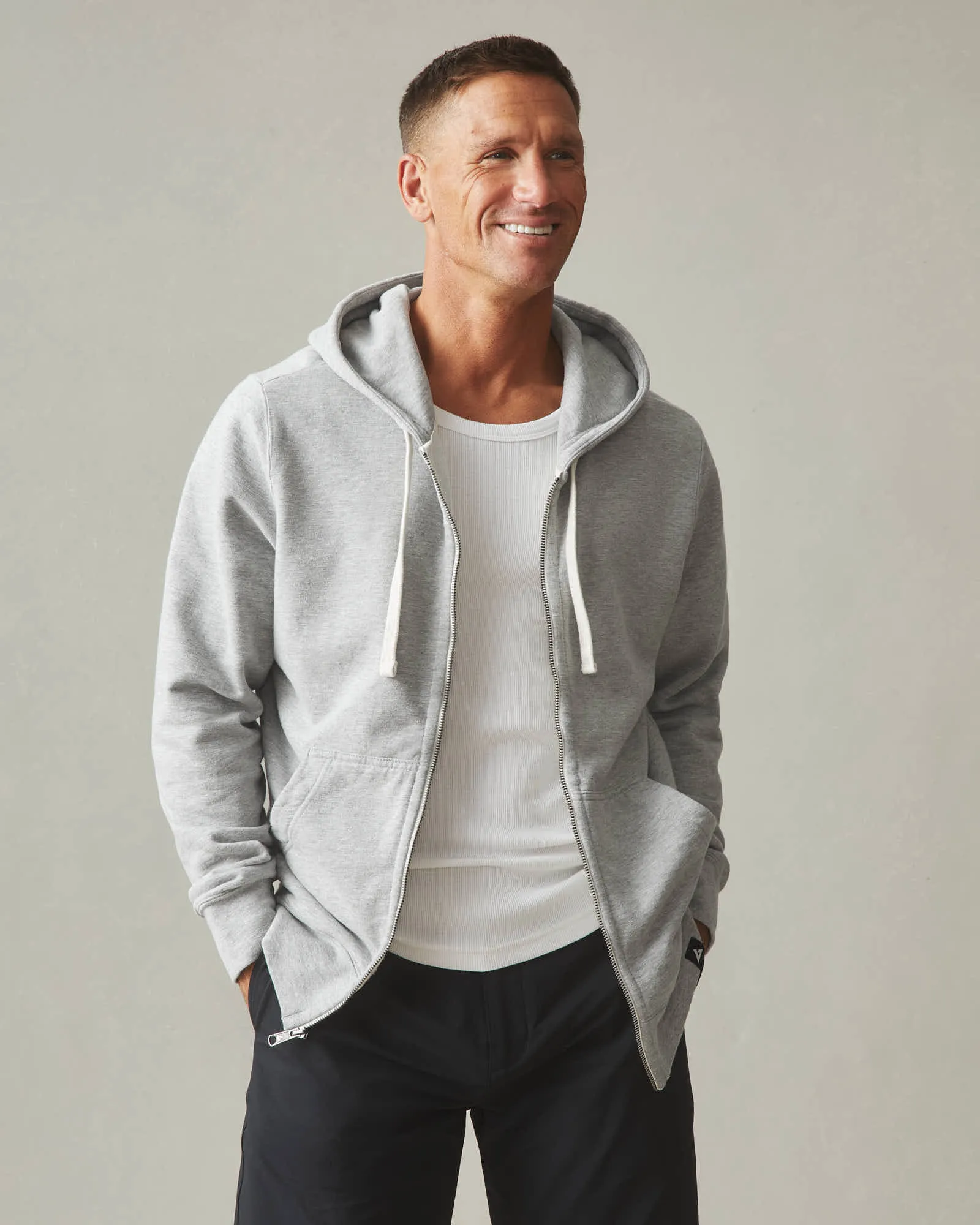 Carolina Full Zip - Athletic Heather