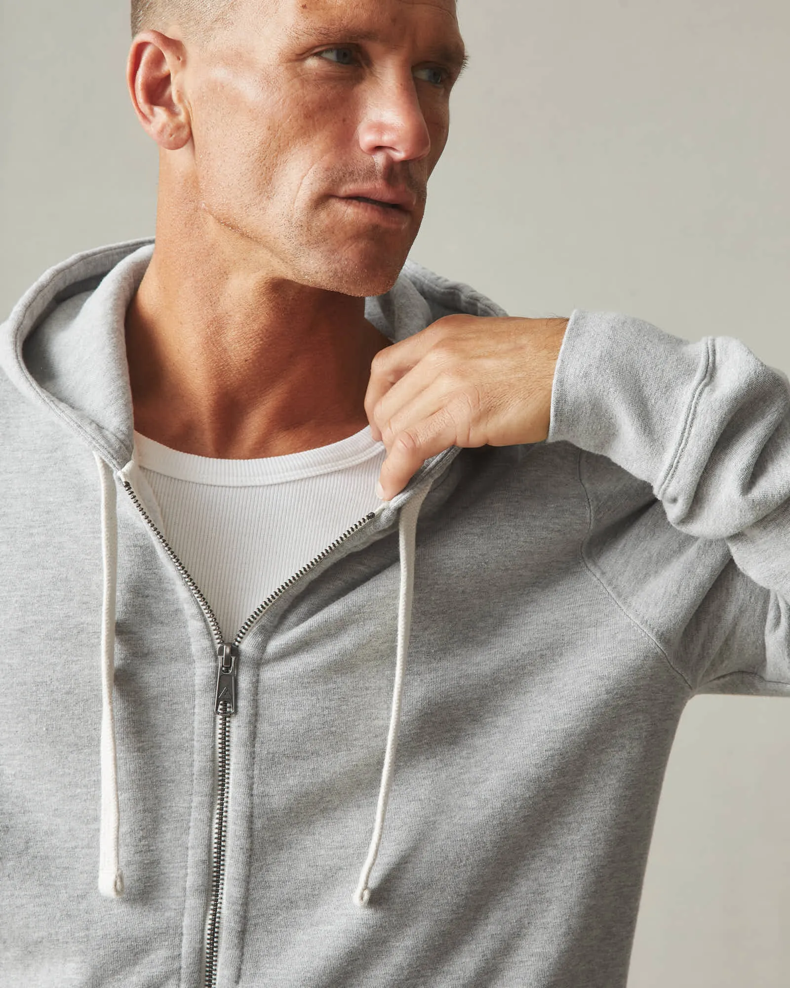 Carolina Full Zip - Athletic Heather