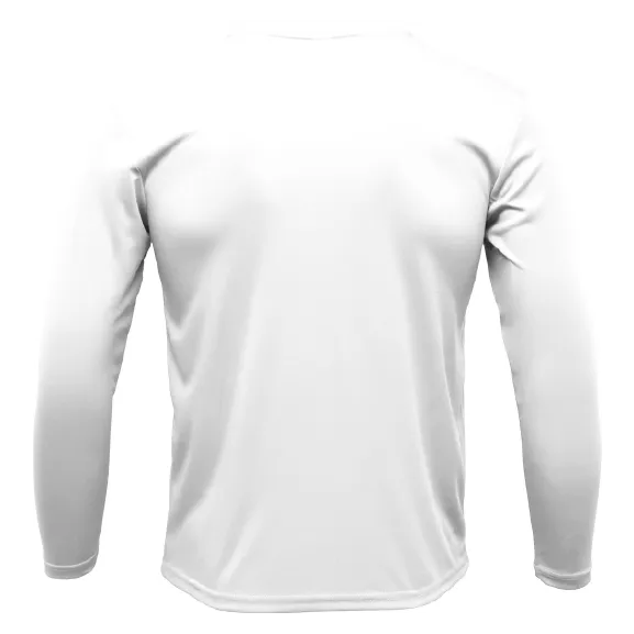 Clean Marlin Long Sleeve UPF 50  Dry-Fit Shirt