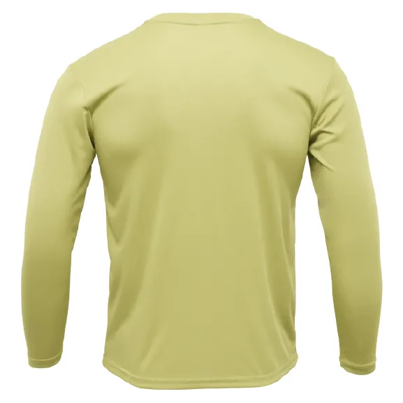 Clean Marlin Long Sleeve UPF 50  Dry-Fit Shirt