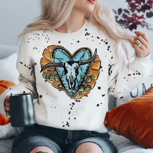Crooked Horns & Hearts Sweatshirt or Tee
