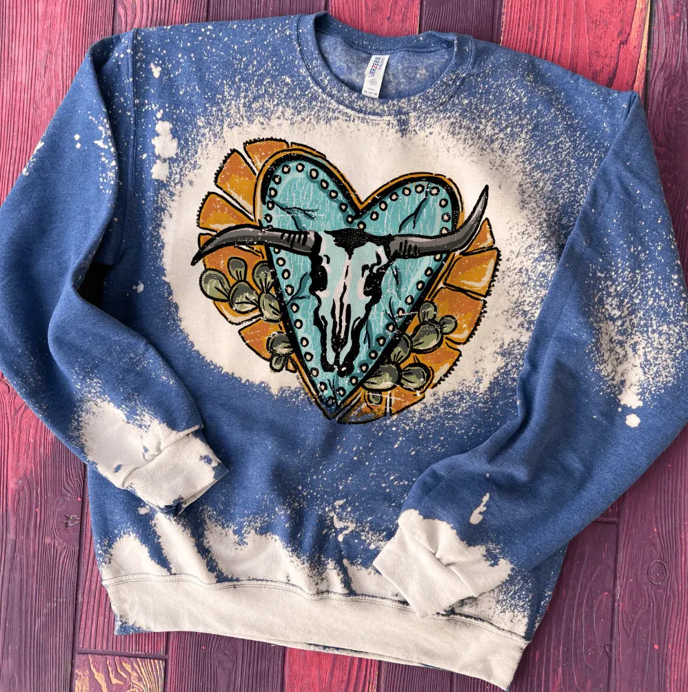 Crooked Horns & Hearts Sweatshirt or Tee