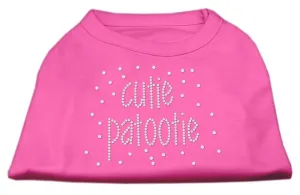 Cutie Patootie Rhinestone Shirts Bright Pink SM (10)
