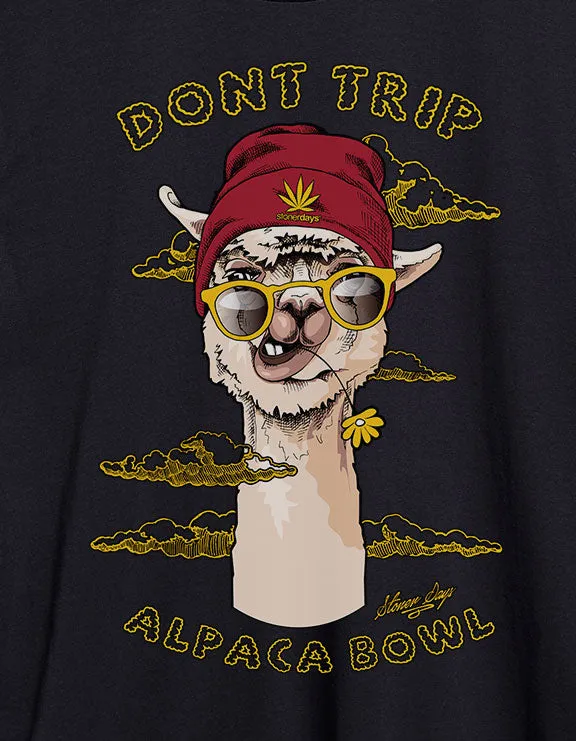 Don't Trip Alpaca Bowl Women's Racerback