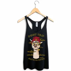 Don't Trip Alpaca Bowl Women's Racerback