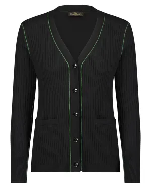 Edged Long Cardigan