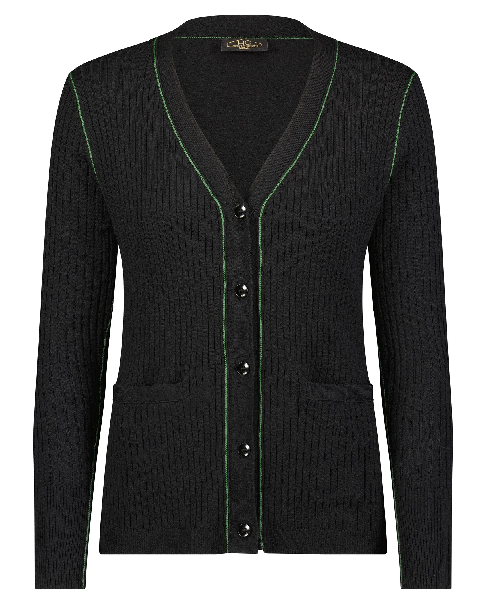 Edged Long Cardigan
