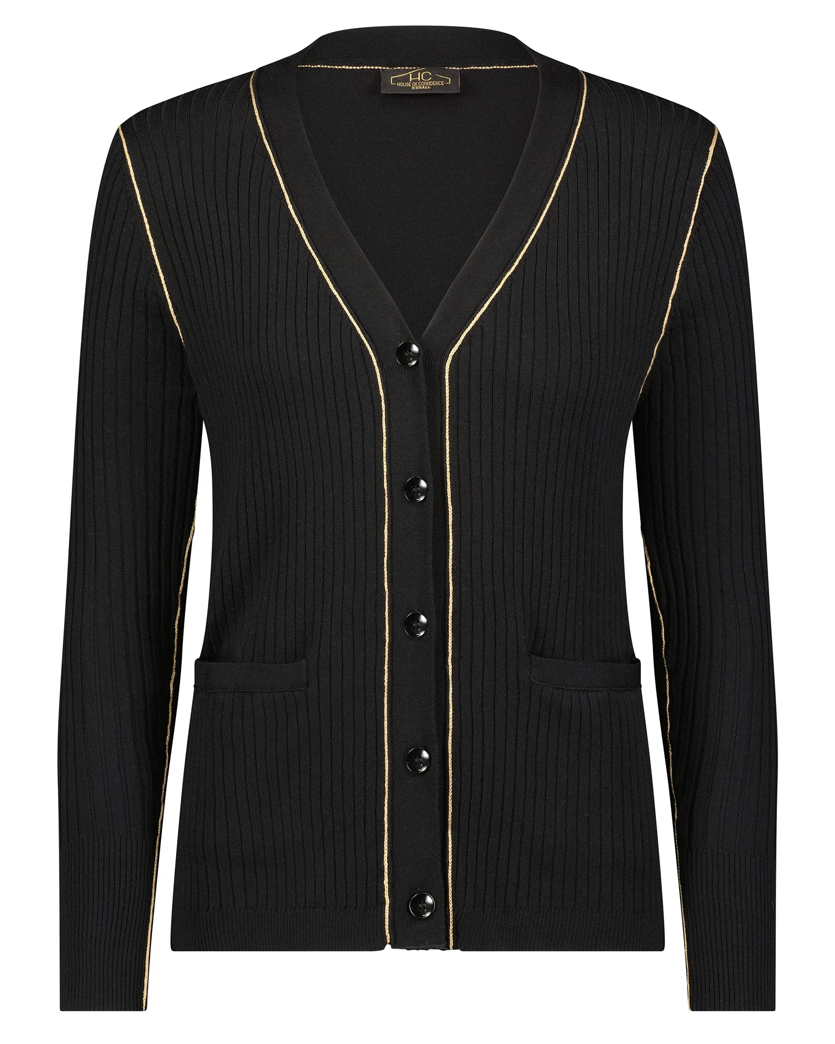 Edged Long Cardigan