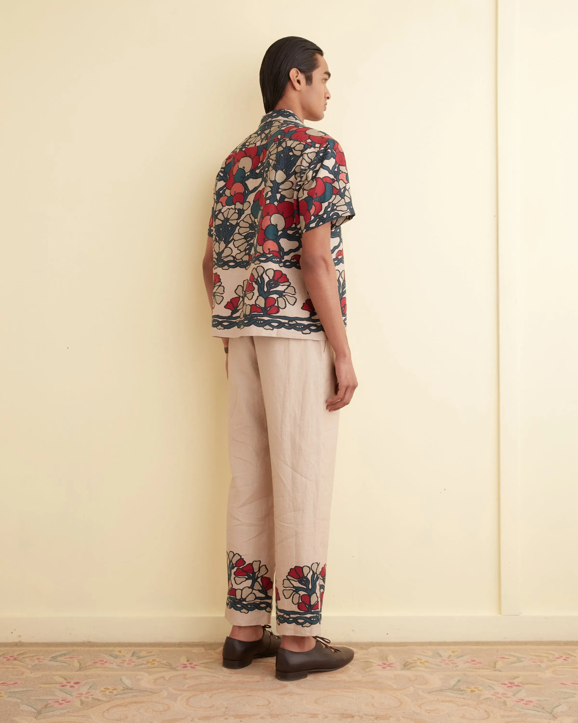 Garden Lattice Short Sleeve Shirt
