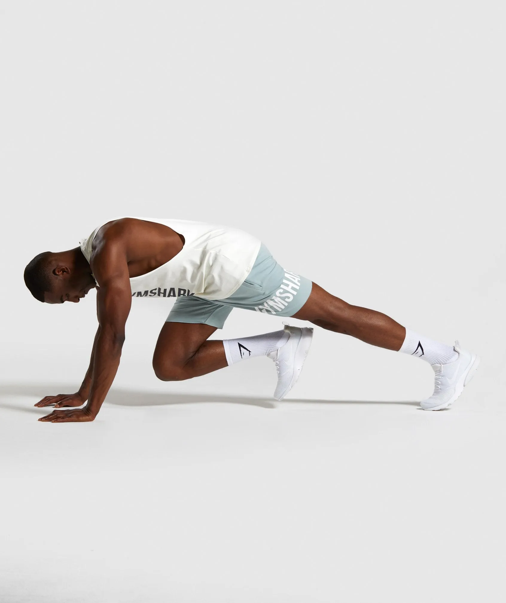 Gymshark Maximize Drop Armhole Tank - White
