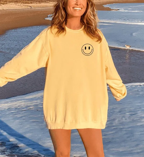 Here For the Good Times Comfort Color Sweatshirt *Online Only*