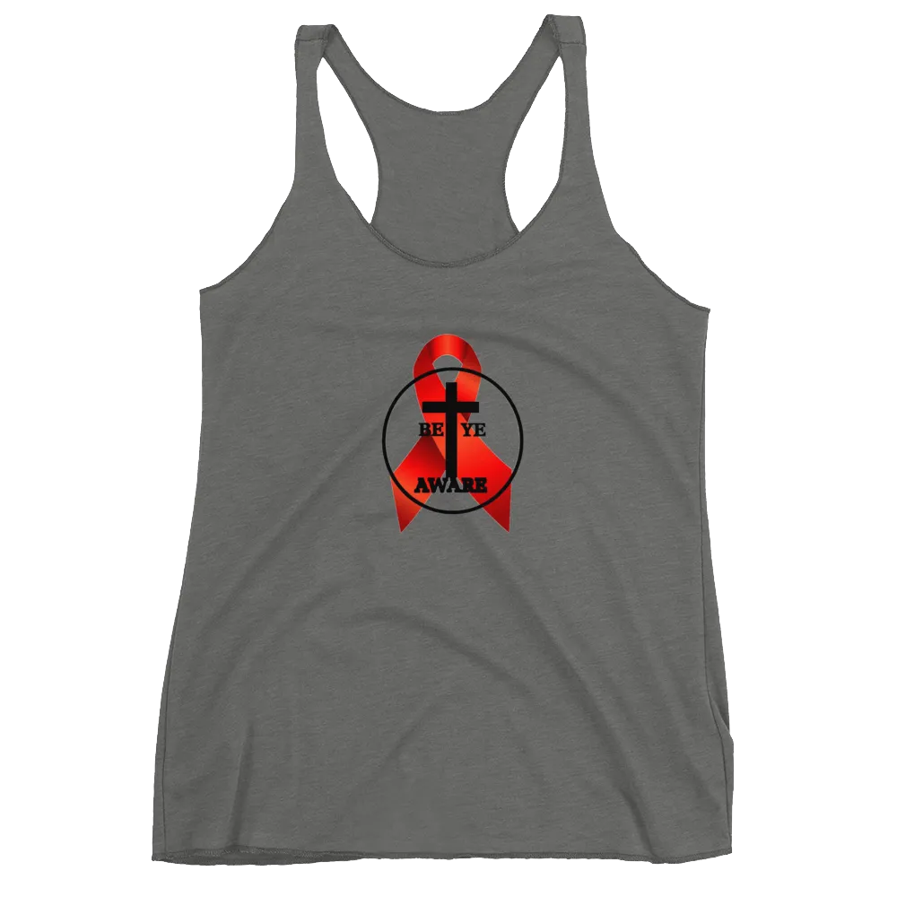 HIV/AIDS Ladies' Racerback Tanks