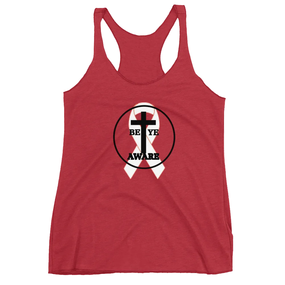 HIV/AIDS Ladies' Racerback Tanks