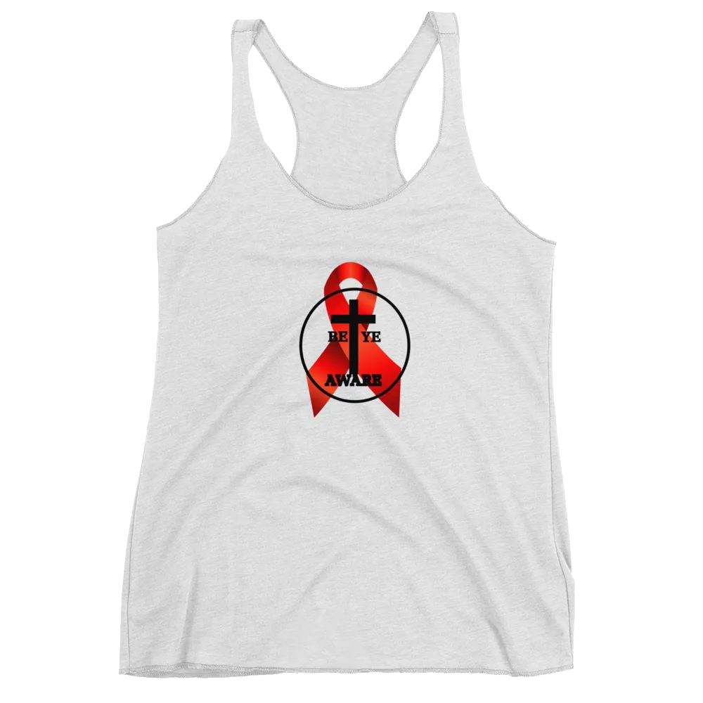 HIV/AIDS Ladies' Racerback Tanks