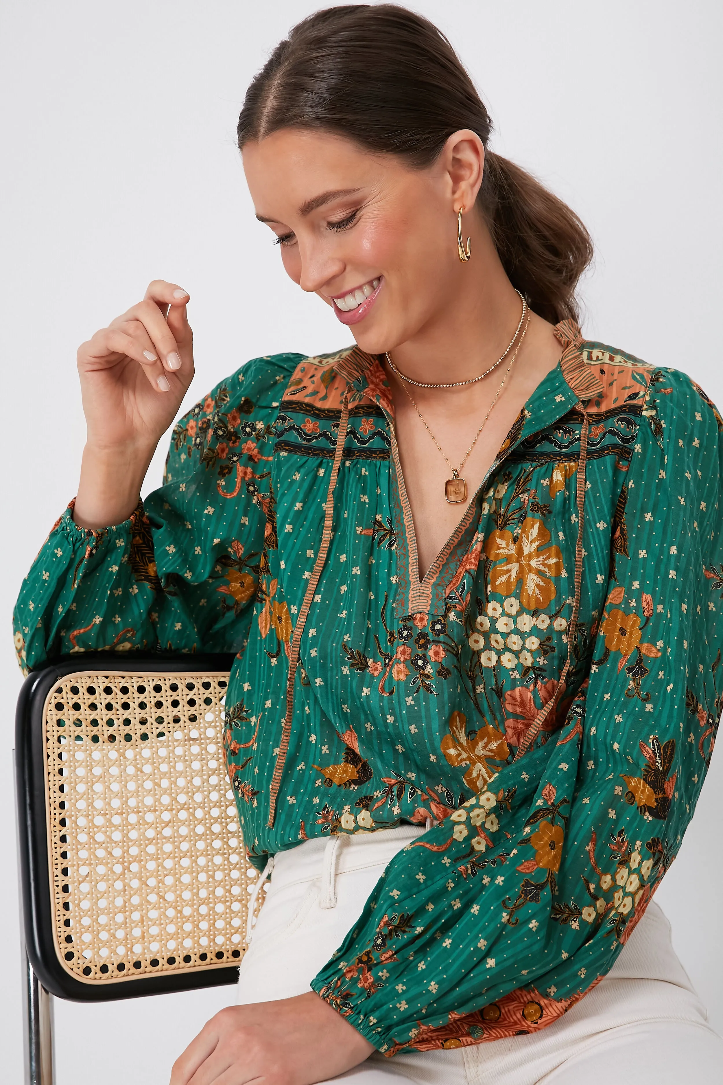 Hummingbird Rana Blouse