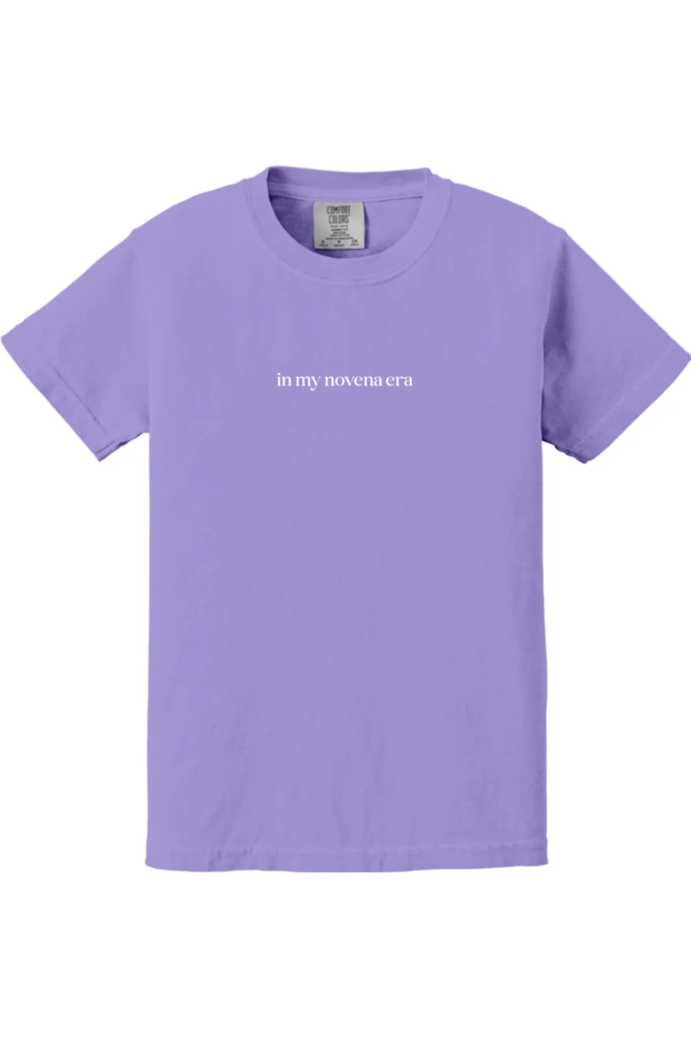 In My Novena Era Youth T-shirt - Comfort Colors