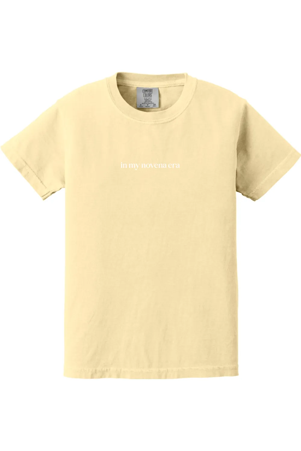 In My Novena Era Youth T-shirt - Comfort Colors