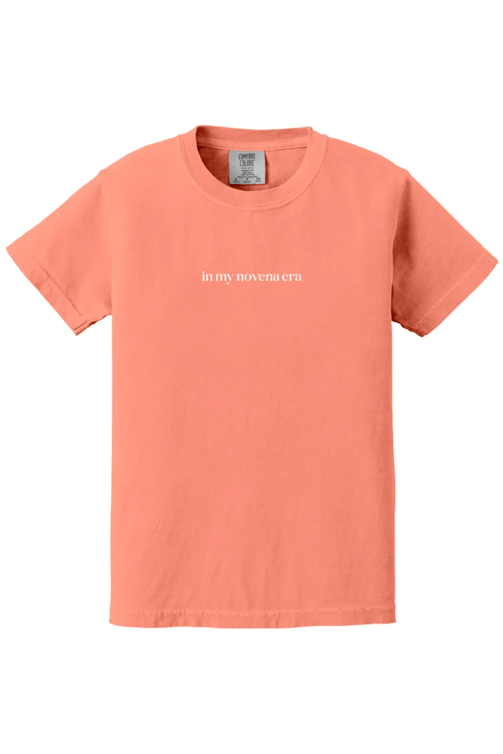 In My Novena Era Youth T-shirt - Comfort Colors