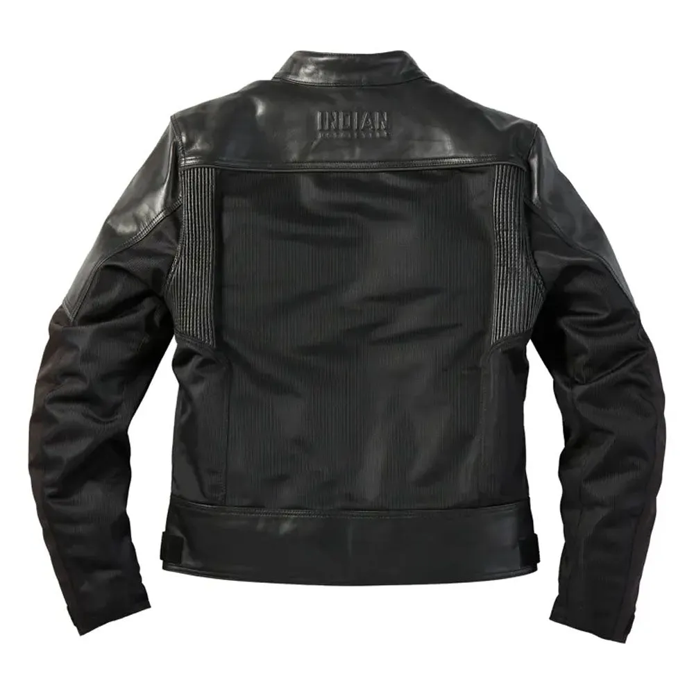 Indian Motorcycle Mens Tobin Mesh Jacket Black